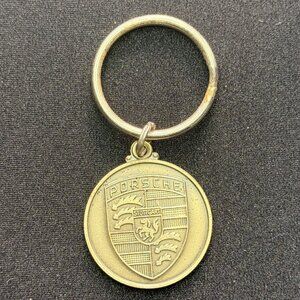Porsche Crest Key Chain